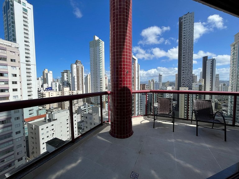 PS01- Cobertura Duplex| Pé na Areia| Churrasqueira