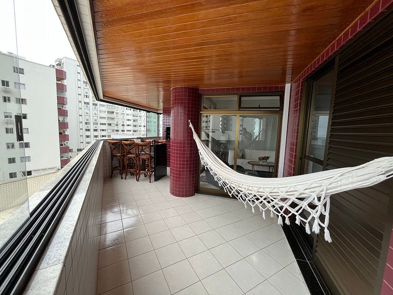 CT02- 2 Quartos| Quadra Mar| Churrasq | Vista mar