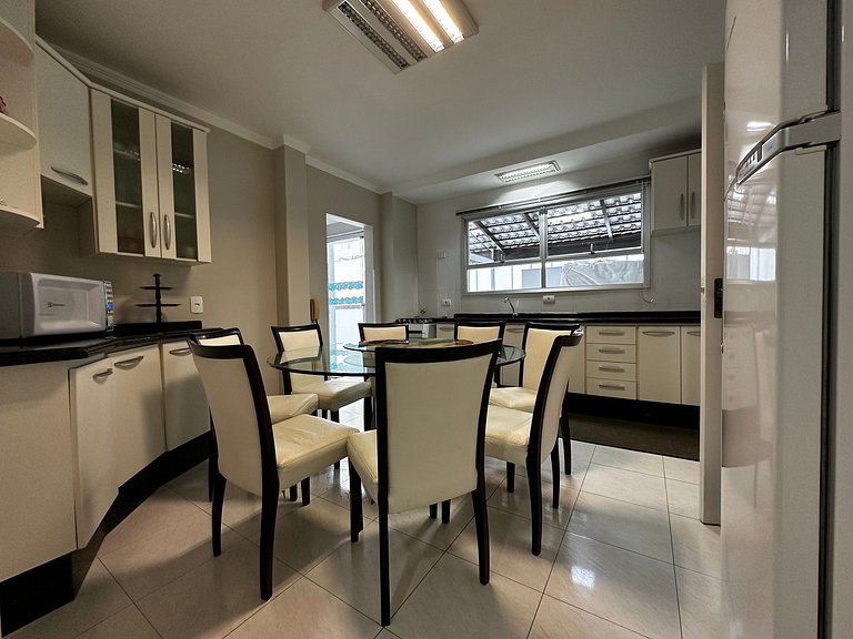 GR01- Pé na areia| 4 Quartos| Terraço c/ Churrasq