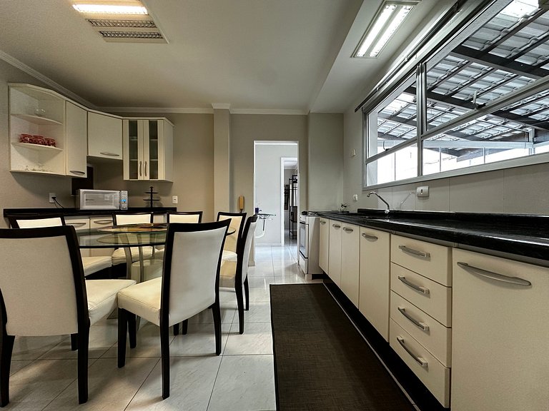 GR01- Pé na areia| 4 Quartos| Terraço c/ Churrasq