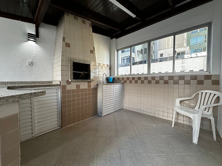 GR01- Pé na areia| 4 Quartos| Terraço c/ Churrasq