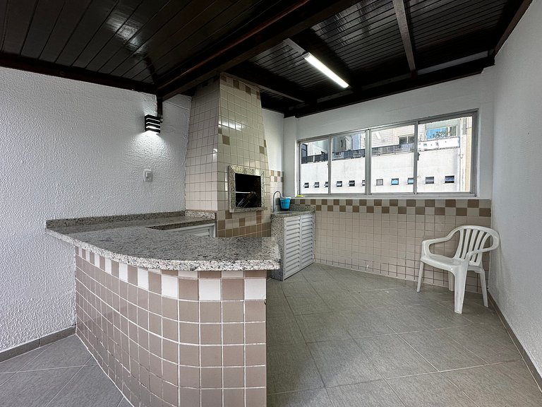 GR01- Pé na areia| 4 Quartos| Terraço c/ Churrasq