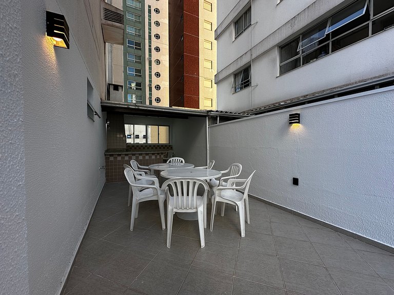 GR01- Pé na areia| 4 Quartos| Terraço c/ Churrasq