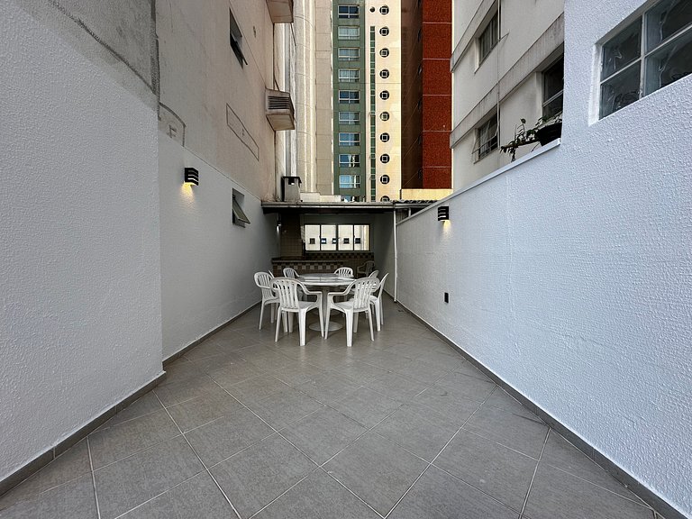 GR01- Pé na areia| 4 Quartos| Terraço c/ Churrasq