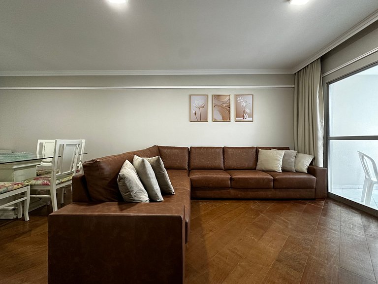 GR01- Pé na areia| 4 Quartos| Terraço c/ Churrasq