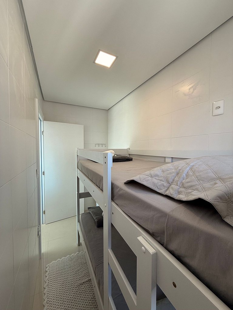QE01- Studio| Jacuzzi Aquecida| Piscina| Churrasq.