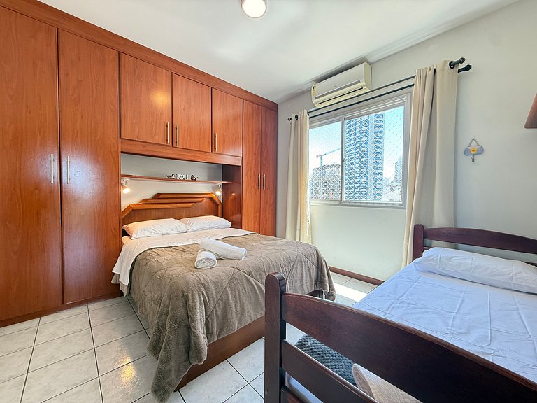 TG01- Apto Amplo com Vista Mar e Tela Proteção