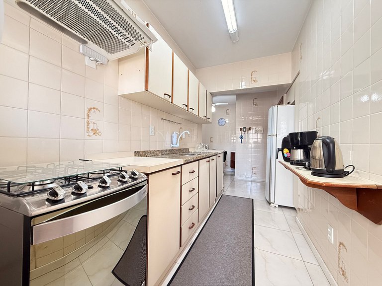 TG01- Apto Amplo com Vista Mar e Tela Proteção