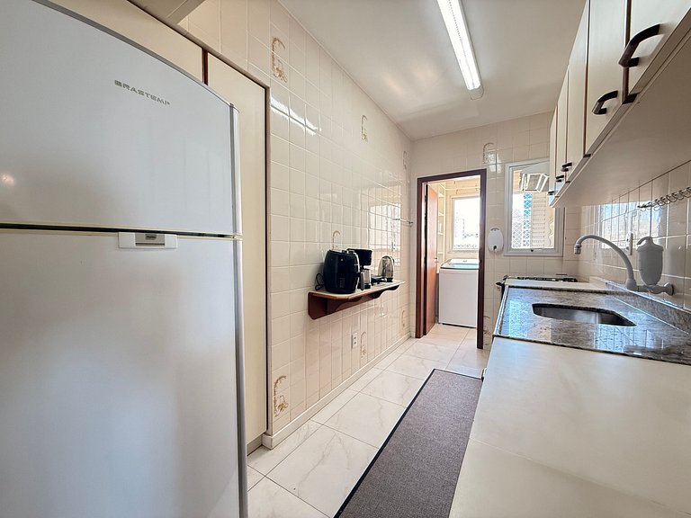 TG01- Apto Amplo com Vista Mar e Tela Proteção