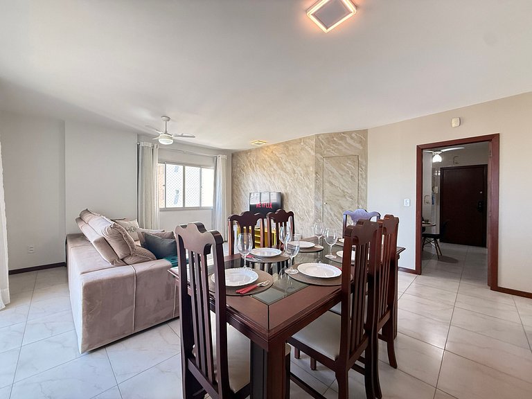 TG01- Apto Amplo com Vista Mar e Tela Proteção