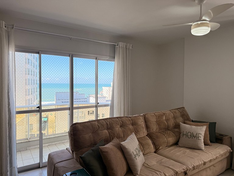 TG01- Apto Amplo com Vista Mar e Tela Proteção