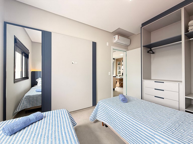 IA03- Apto Novo, Vista Mar, Churrasqueira e Wi-Fi