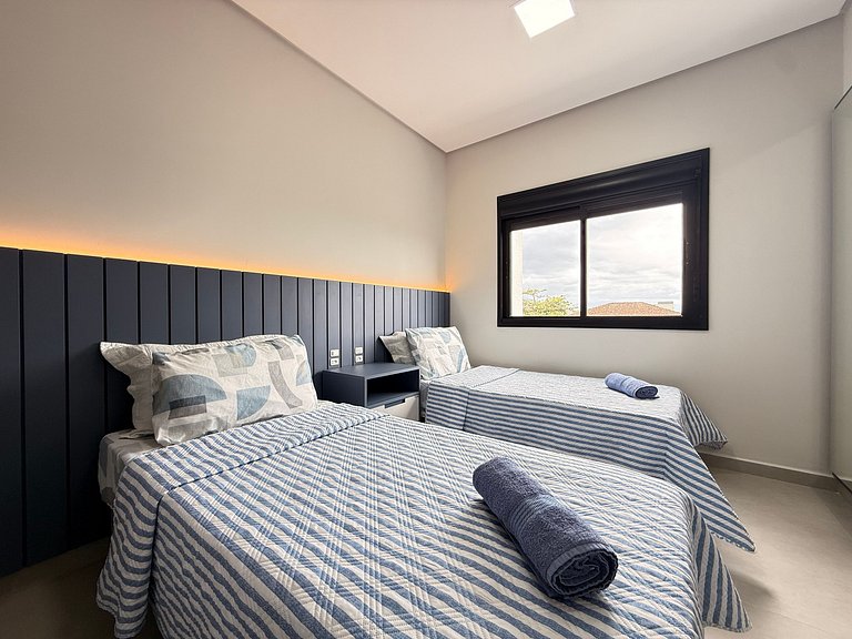 IA03- Apto Novo, Vista Mar, Churrasqueira e Wi-Fi