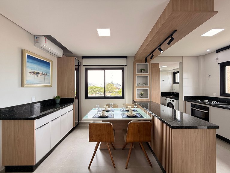 IA03- Apto Novo, Vista Mar, Churrasqueira e Wi-Fi