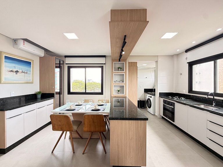 IA03- Apto Novo, Vista Mar, Churrasqueira e Wi-Fi