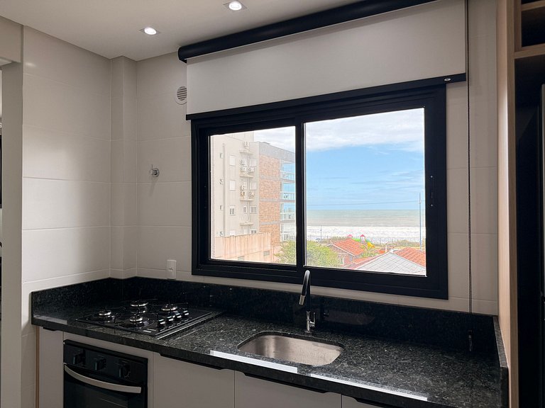 IA03- Apto Novo, Vista Mar, Churrasqueira e Wi-Fi