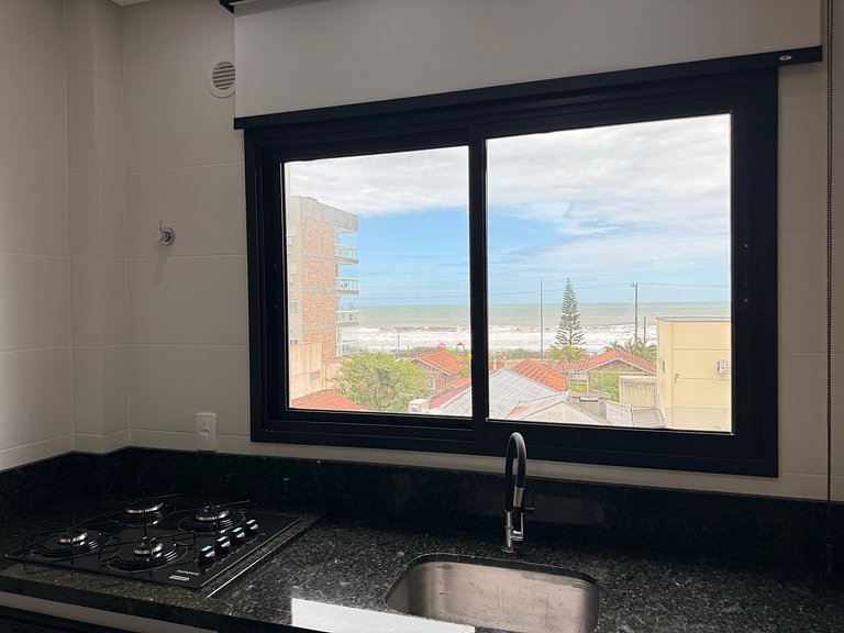 IA03- Apto Novo, Vista Mar, Churrasqueira e Wi-Fi