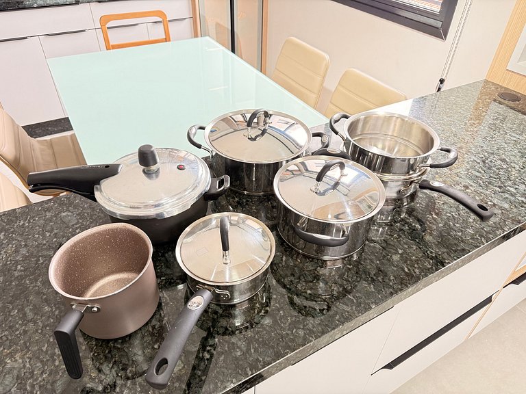 IA03- Apto Novo, Vista Mar, Churrasqueira e Wi-Fi