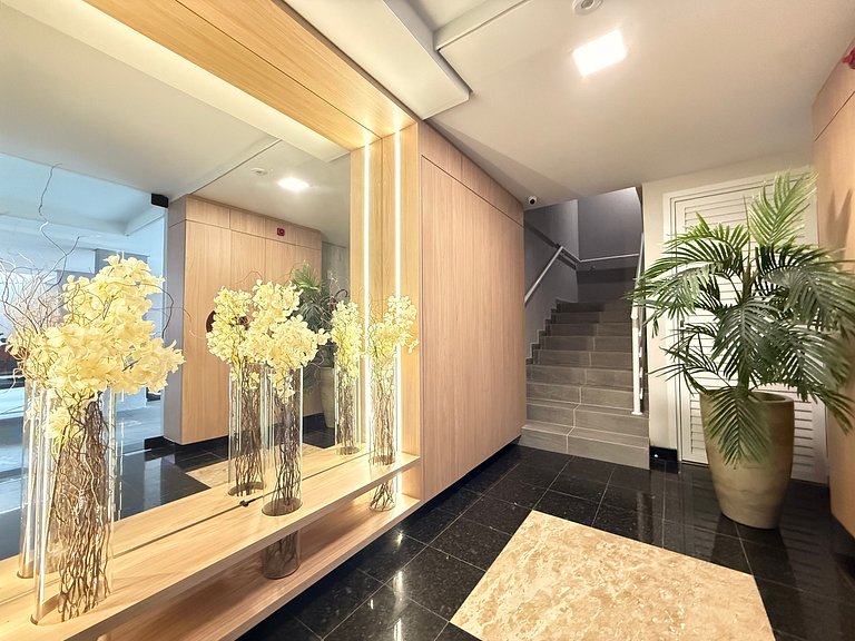 IA03- Apto Novo, Vista Mar, Churrasqueira e Wi-Fi