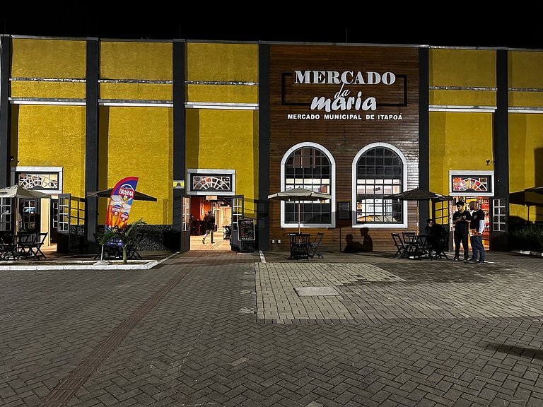 IA03- Apto Novo, Vista Mar, Churrasqueira e Wi-Fi