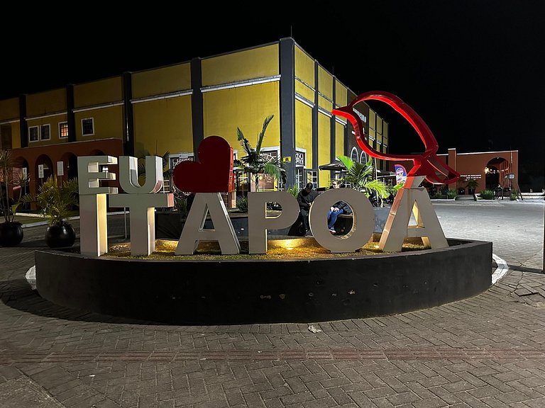 IA03- Apto Novo, Vista Mar, Churrasqueira e Wi-Fi