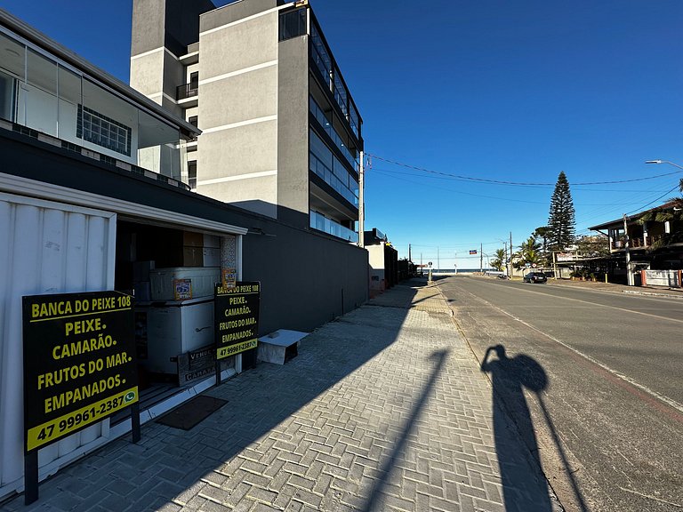 IA03- Apto Novo, Vista Mar, Churrasqueira e Wi-Fi