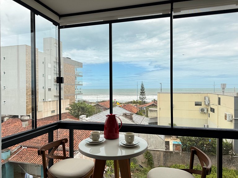 IA03- Apto Novo, Vista Mar, Churrasqueira e Wi-Fi