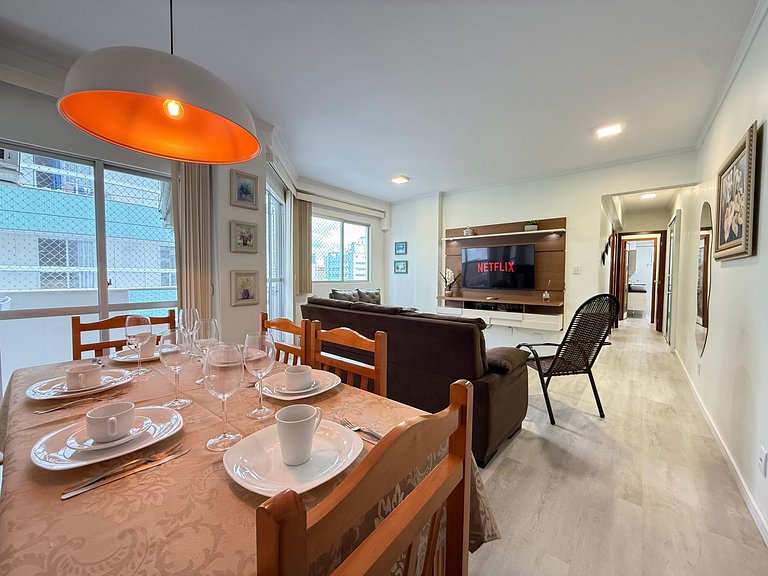 DD01- 3 Quartos| 3 Banheiros| Quadra Mar| Churrasq