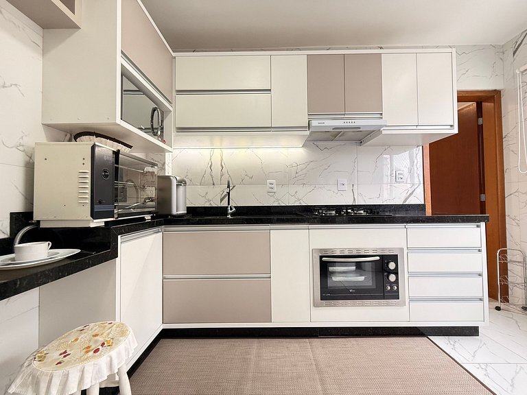 DD01- 3 Quartos| 3 Banheiros| Quadra Mar| Churrasq