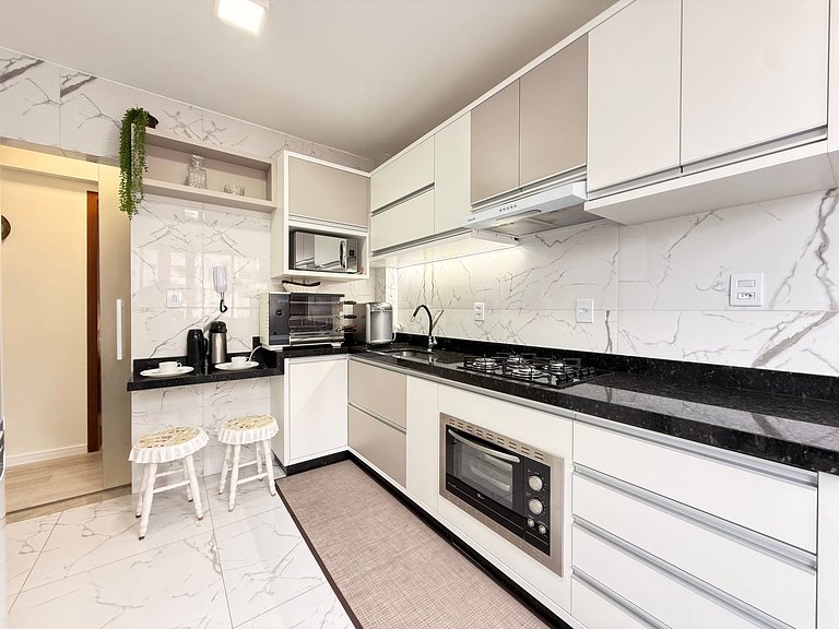 DD01- 3 Quartos| 3 Banheiros| Quadra Mar| Churrasq