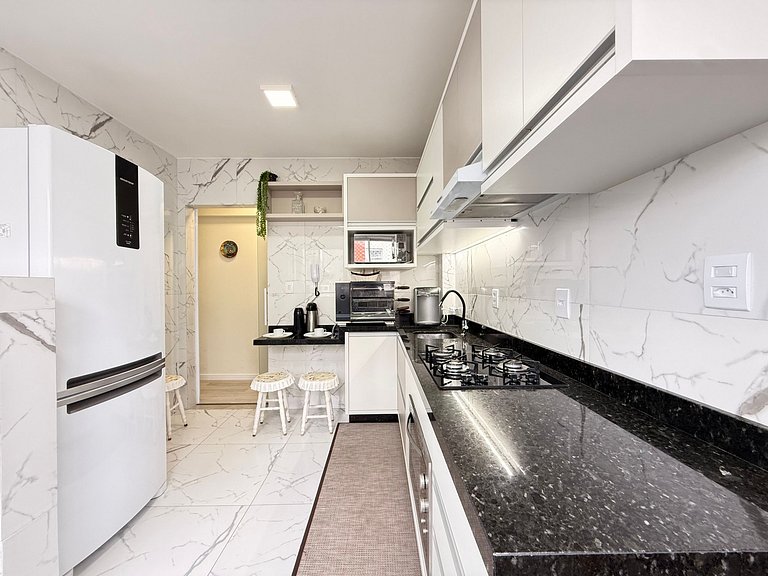 DD01- 3 Quartos| 3 Banheiros| Quadra Mar| Churrasq