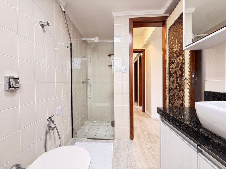 DD01- 3 Quartos| 3 Banheiros| Quadra Mar| Churrasq