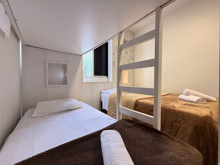 DD01- 3 Quartos| 3 Banheiros| Quadra Mar| Churrasq