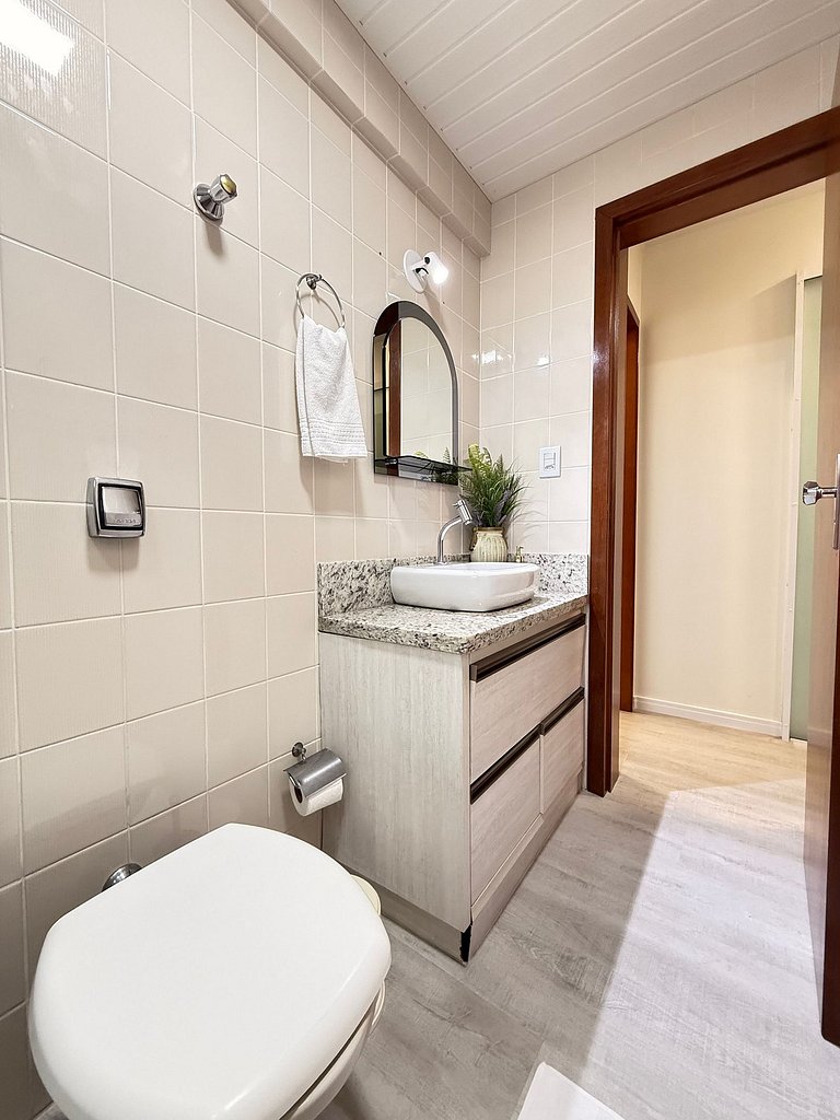 DD01- 3 Quartos| 3 Banheiros| Quadra Mar| Churrasq