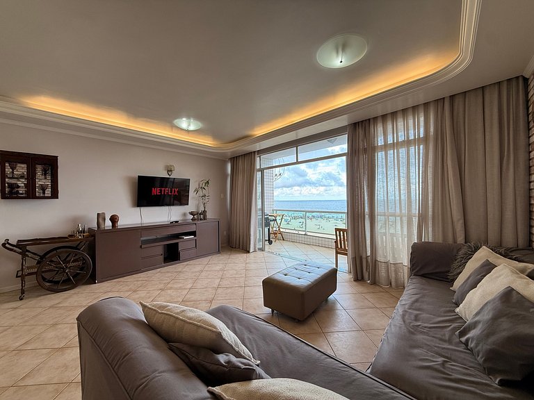 WS01- Pé na Areia com vista fogos de Réveillon