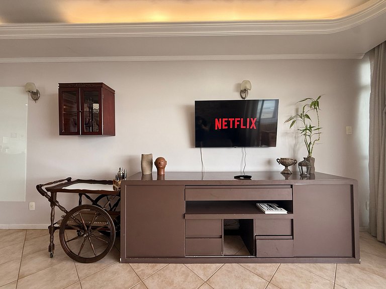 WS01- Pé na Areia com vista fogos de Réveillon