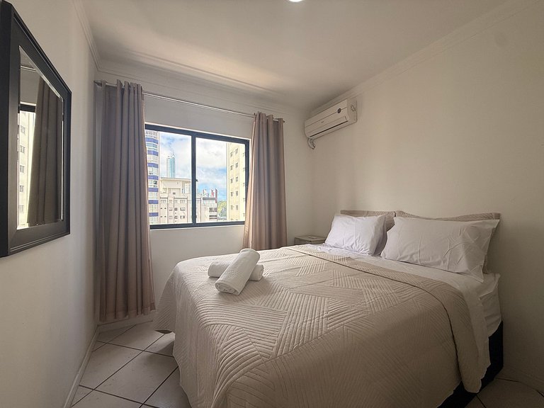 IT04- Vista mar, churrasqueira a 50m da orla