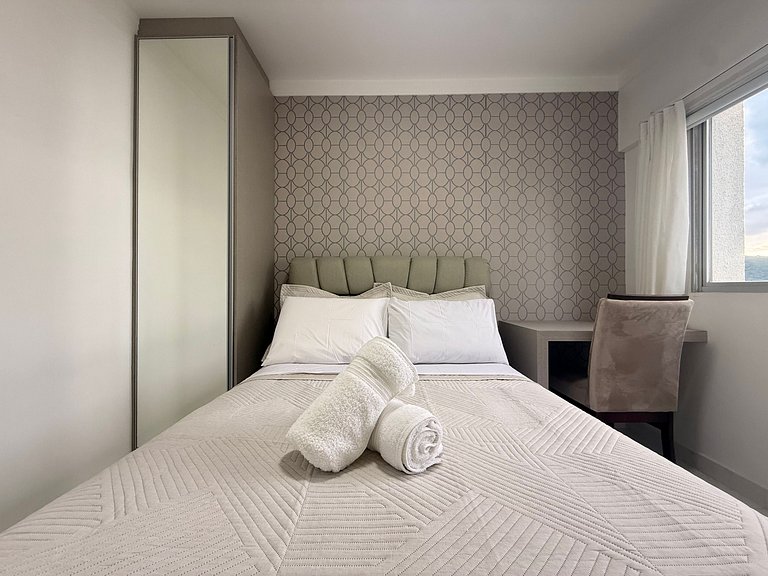 MS07 - Apartamento moderno com vista para o mar