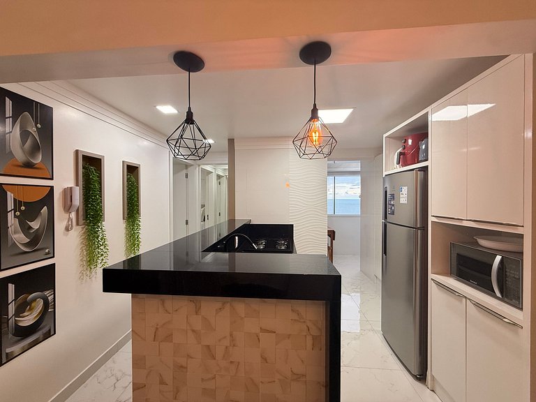 MS07 - Apartamento moderno com vista para o mar