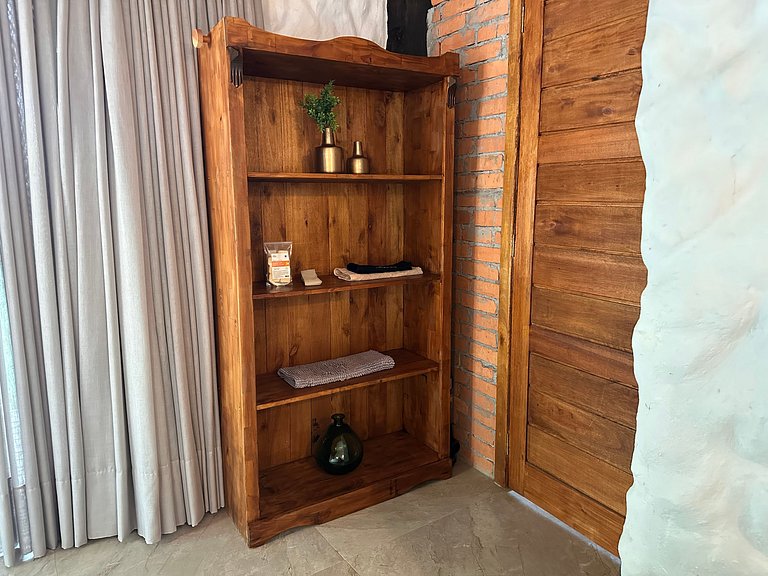 Cabana Rustico, Luxo & SPA : Sauna de Vidro