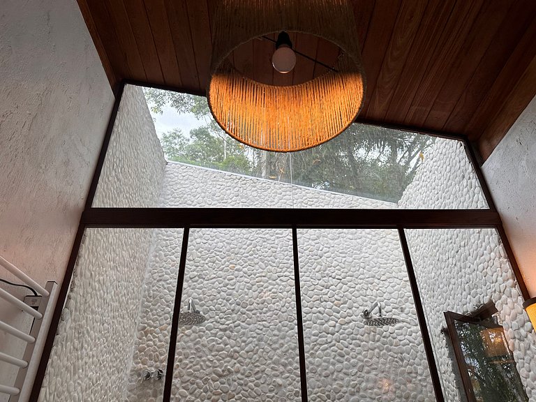 Cabana Rustico, Luxo & SPA : Sauna de Vidro