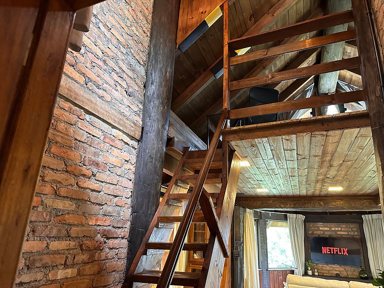 Cabana Rustico, Luxo & SPA : Sauna de Vidro