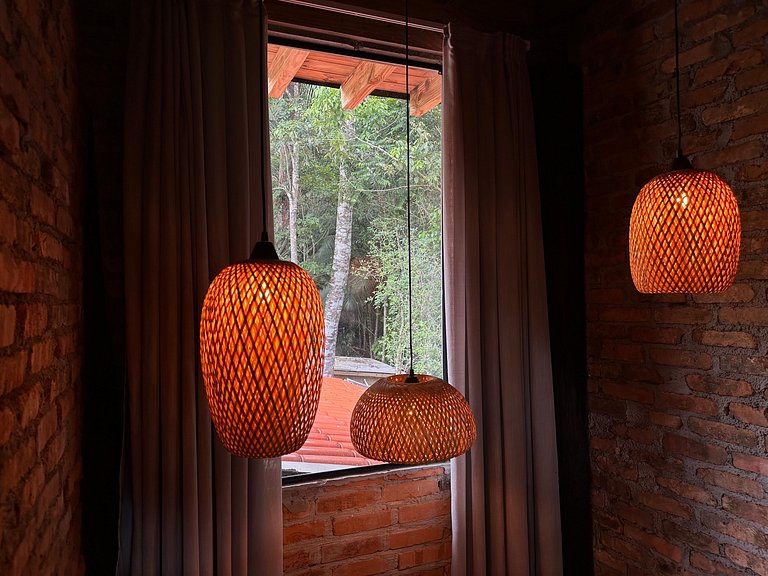 Cabana Rustico, Luxo & SPA : Sauna de Vidro