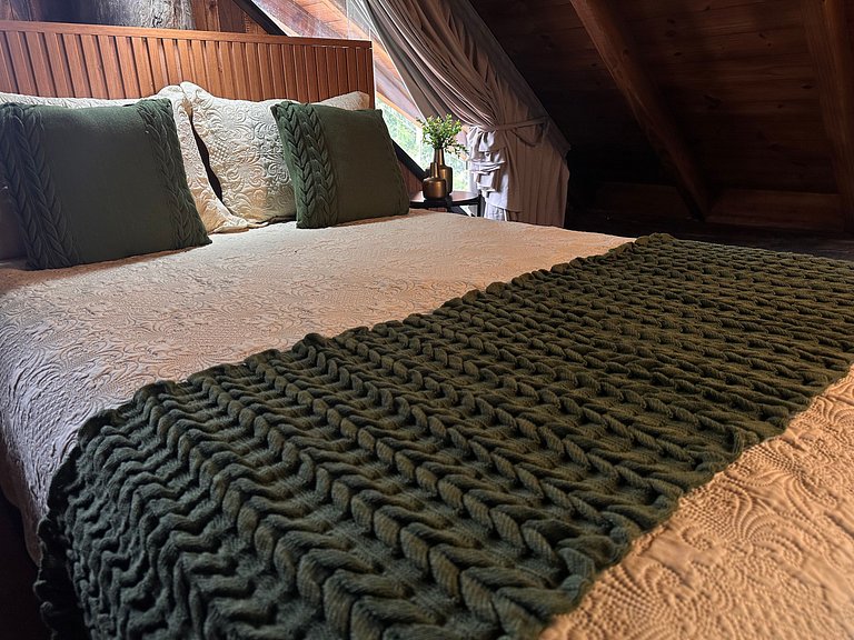 Cabana Rustico, Luxo & SPA : Sauna de Vidro