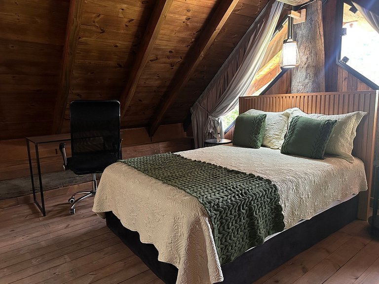 Cabana Rustico, Luxo & SPA : Sauna de Vidro