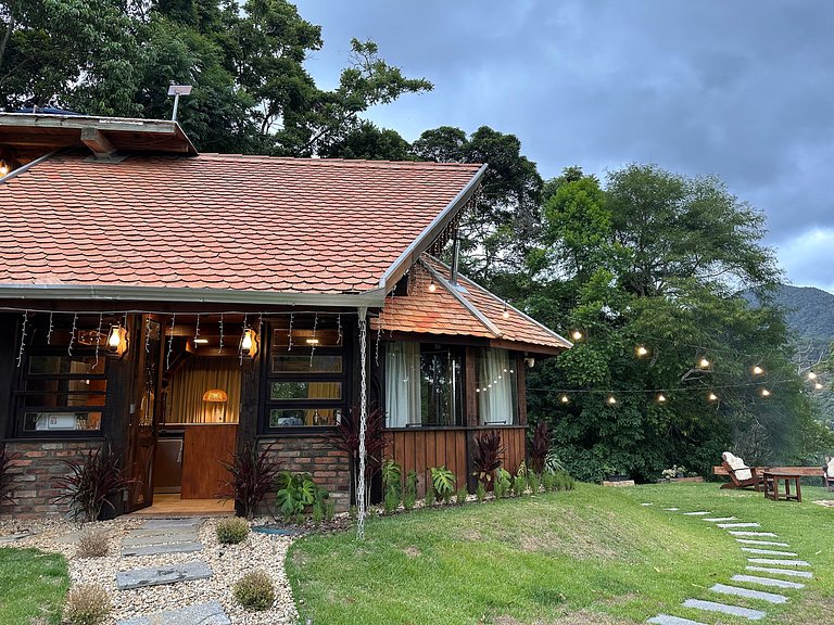 Cabana Rustico, Luxo & SPA : Sauna de Vidro