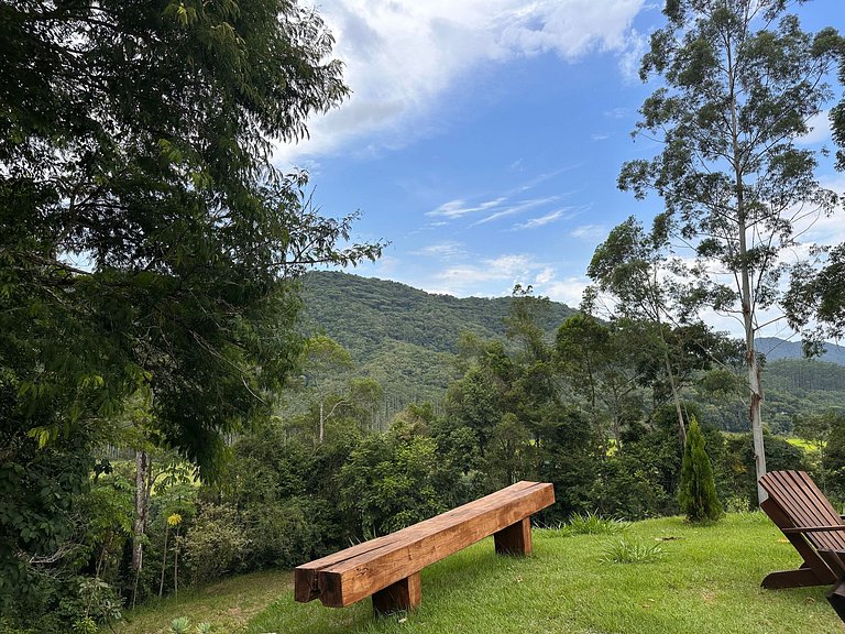 Cabana Rustico, Luxo & SPA : Sauna de Vidro