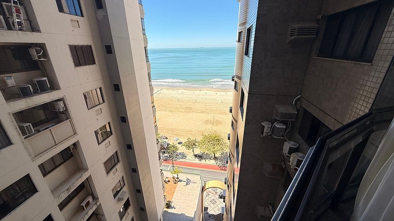 RK01- APTO 3 Quartos pé na areia com vista mar!