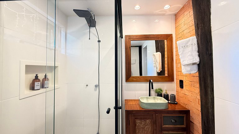 Cabana com sauna vidro e SPA | Nemora Reserva