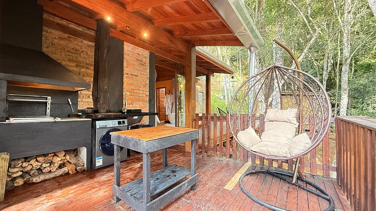 Cabana com sauna vidro e SPA | Nemora Reserva